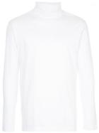 Estnation Classic Roll-neck Sweater - White