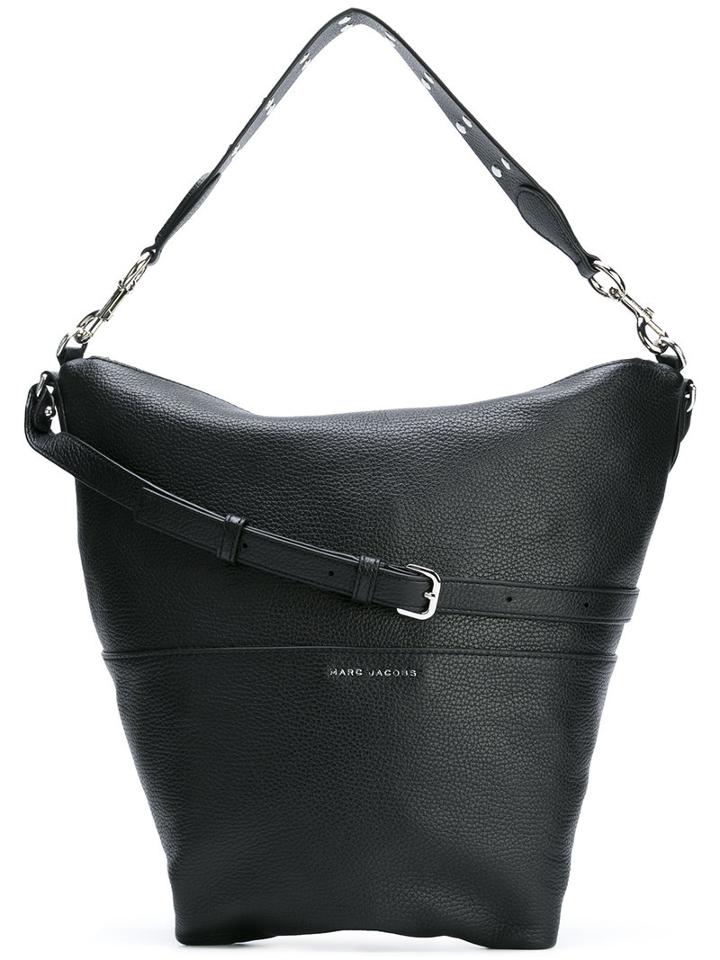 Marc Jacobs The Grip Shoulder Bag, Women's, Black, Leather
