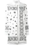 Gaelle Bonheur - Printed Shirt - Women - Polyester/spandex/elastane - 42, White, Polyester/spandex/elastane