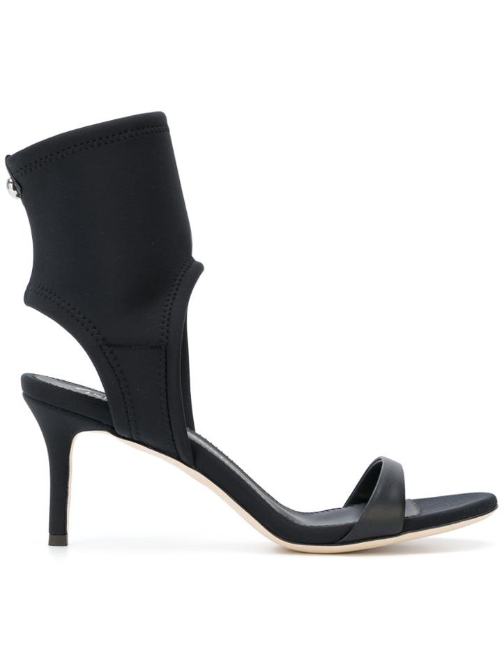 Giuseppe Zanotti Design Agnes Neoprene Sandals - Black