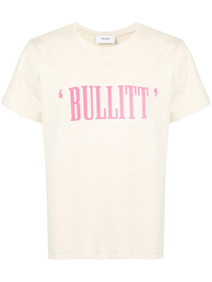 Rhude Bullit T-shirt - Nude & Neutrals