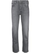 Mother The Tomcat Ankle Jeans - Grey