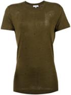 Iro Fitted T-shirt, Women's, Size: Large, Green, Linen/flax