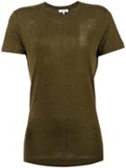 Iro Fitted T-shirt, Women's, Size: Large, Green, Linen/flax