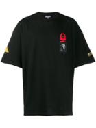 Lanvin Badge Embroidered T-shirt - Black