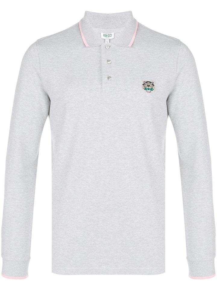 Kenzo Basic Polo Shirt - Grey