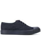 Prada Low-top Denim Sneakers - Blue