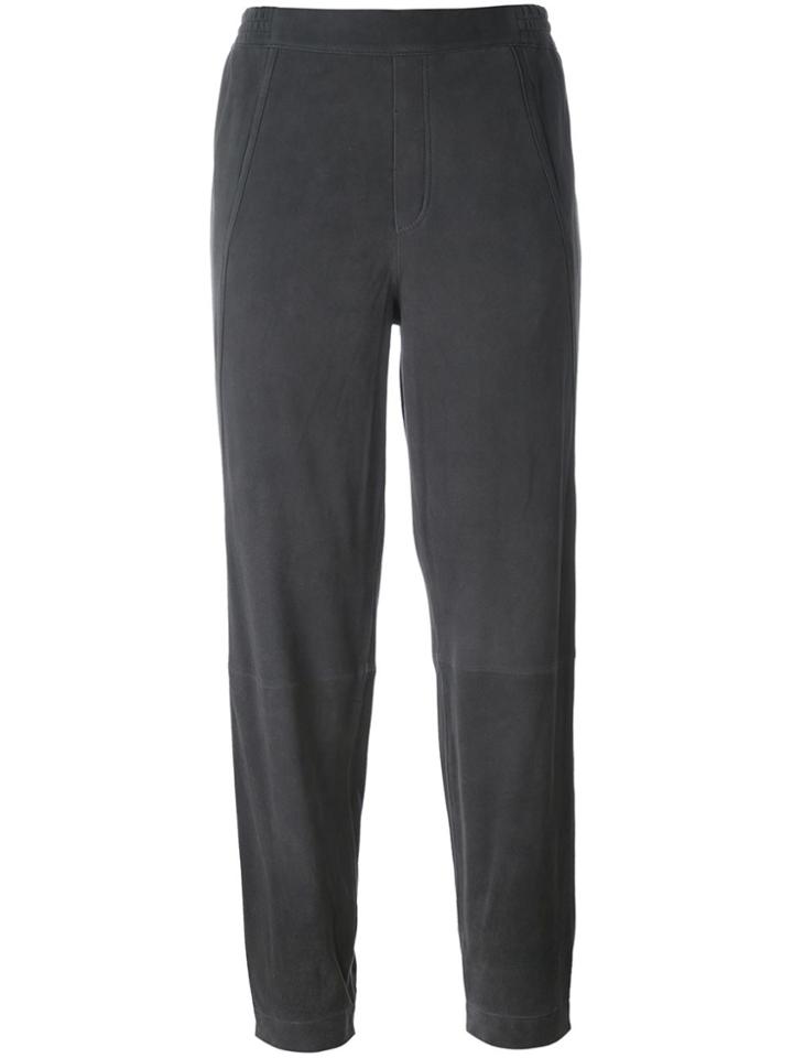 Steffen Schraut Tapered Cropped Trousers - Grey