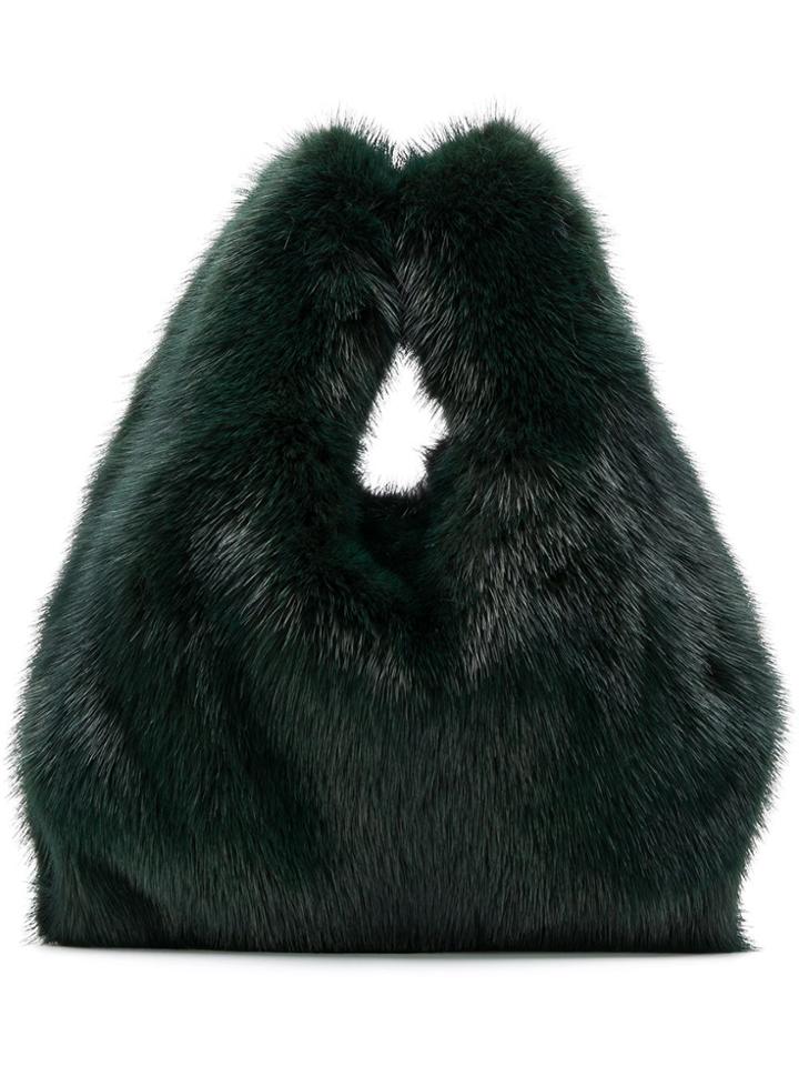 Simonetta Ravizza Furrissima Mini Bag - Green