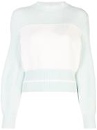 Sport Max Code Colour-block Jumper - Green