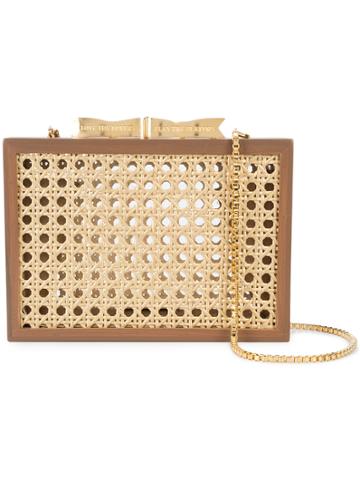 Sarah's Bag Box Shoulder Bag - Nude & Neutrals