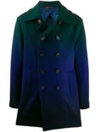 Missoni Colour Block Coat - Blue