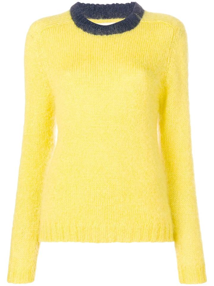Bellerose Crew Neck Jumper - Yellow