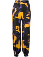 Lanvin Elephant Print Trousers - Black