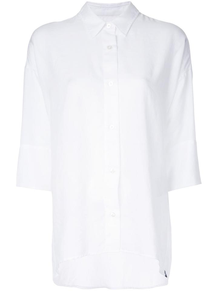 Roar - Classic Blouse - Women - Polyester - Ii, White, Polyester