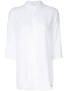 Roar - Classic Blouse - Women - Polyester - Ii, White, Polyester