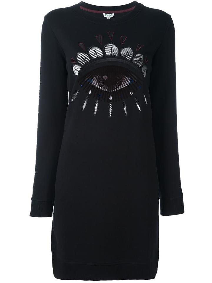 Kenzo 'nagai Eye' Sweatshirt Dress