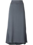 Theory Maxi Skirt, Women's, Size: 6, Blue, Silk