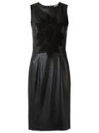 Martha Medeiros Leather Dress - Black