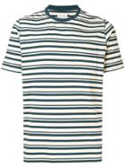 Pop Trading Company Striped Short-sleeve T-shirt - Neutrals