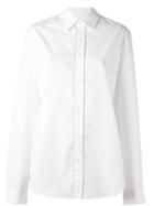 Maison Margiela Classic Long Sleeve Shirt, Men's, Size: 38, White, Cotton