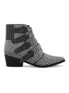 Toga Pulla Studded Four Buckle Western Boots - Unavailable
