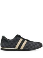 Gucci Pre-owned 2000's Gg Print Sneakers - Black