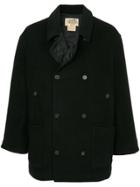 Hermès Vintage Long Sleeve Coat - Black