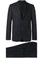 Tagliatore Formal Suit, Men's, Size: 54, Blue, Cupro/wool