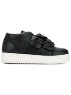 Twin-set Casual Flower Sneakers - Black