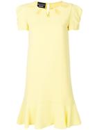 Boutique Moschino Cut-out Detail Dress - Yellow & Orange
