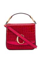 Chloé Small Chloé C Tote - Red