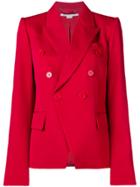 Stella Mccartney Double Breasted Blazer - Red