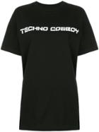 Strateas Carlucci Carbon Techno Cowboy T-shirt - Black