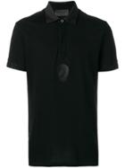 Philipp Plein Skull Embroidered Polo Shirt - Black