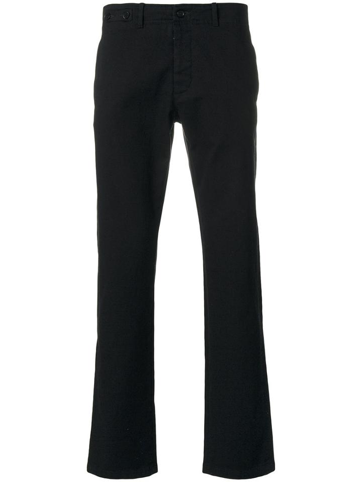Maison Margiela - Re-edition Classic Chino Trousers - Men - Cotton/spandex/elastane - 50, Black, Cotton/spandex/elastane