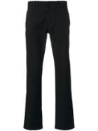 Maison Margiela - Re-edition Classic Chino Trousers - Men - Cotton/spandex/elastane - 50, Black, Cotton/spandex/elastane