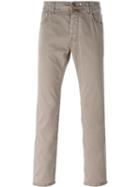 Jacob Cohen Stretch Slim-fit Jeans, Men's, Size: 34, Nude/neutrals, Cotton/spandex/elastane