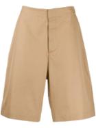 Oamc Concealed Front Shorts - Neutrals