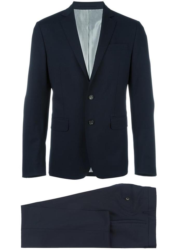 Dsquared2 - Paris Two-piece Suit - Men - Cotton/polyester/spandex/elastane/virgin Wool - 48, Blue, Cotton/polyester/spandex/elastane/virgin Wool