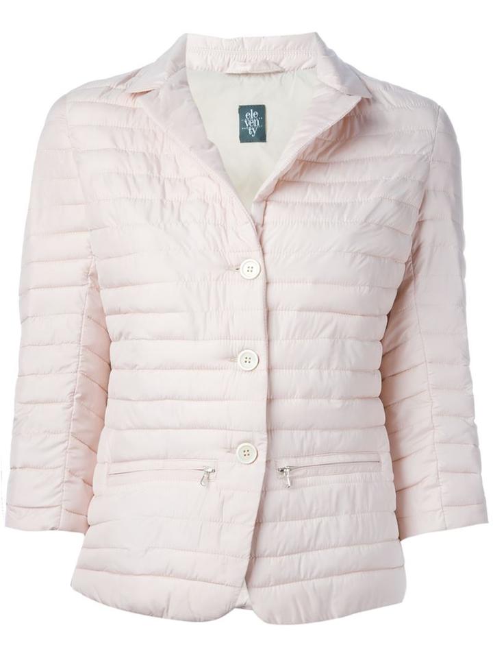 Eleventy Padded Jacket, Women's, Size: Xs, Pink/purple, Polyester