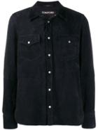 Tom Ford Button-up Shirt Jacket - Blue