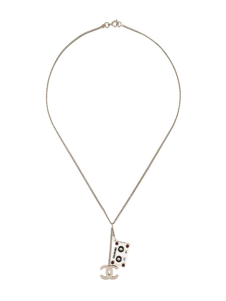 Chanel Pre-owned Cc Necklace - Silver