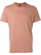 Ps Paul Smith Striped T-shirt, Men's, Size: Xl, Yellow/orange, Cotton