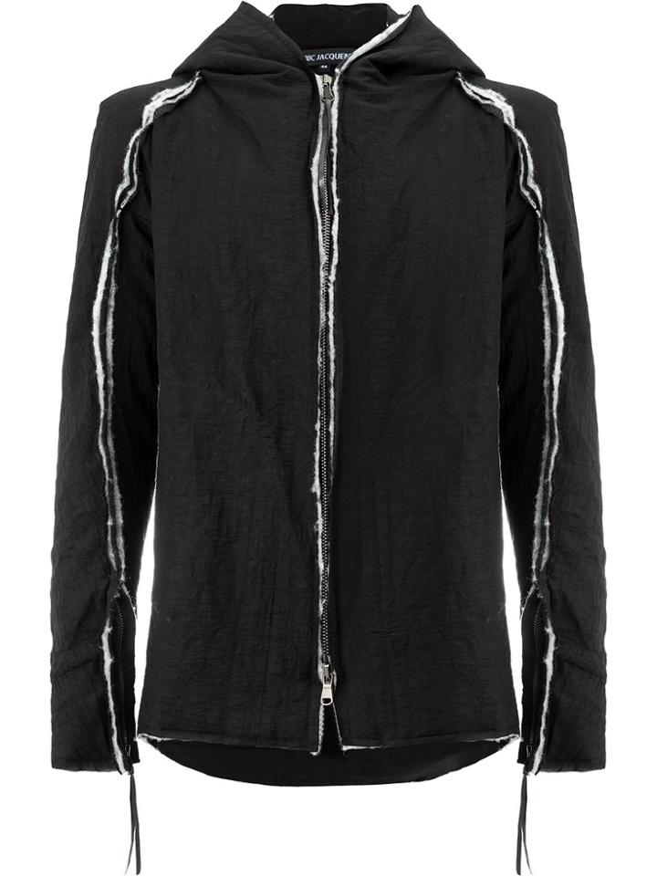 Cedric Jacquemyn Zipped Hoodie - Black