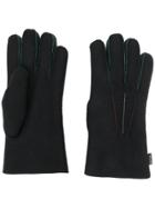 Paul Smith Stitch Detail Gloves - Black