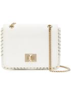 Emilio Pucci Pre-owned Gold Rings Shoulder Bag - White