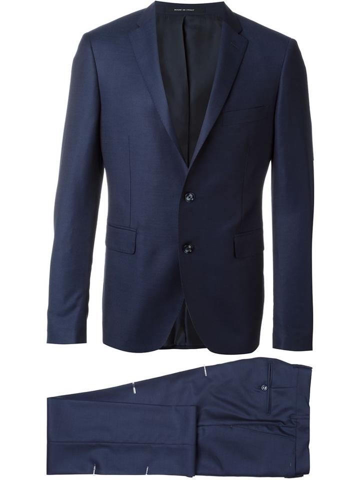 Tagliatore Two Button Slim-fit Blazer