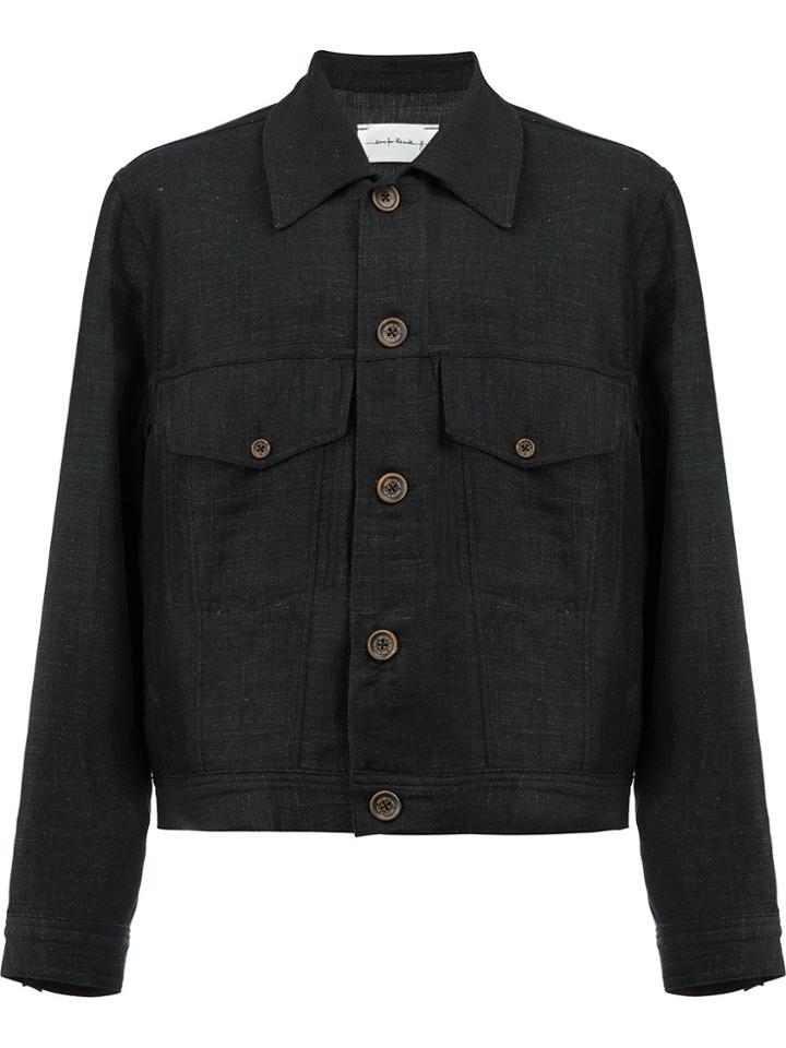 Song For The Mute Classic Shirt Jacket - Black