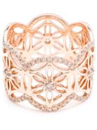 Dionea Orcini 18k Rose Gold Diamond Mini Semiramis Ring